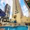 Flat 10 andar Hotel Caesar Towers acesso direto praia
