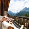 Mirador auf der Sonnenterrasse von Saas-Fee