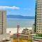 Apartamento vista mar, 2 quartos e garagem