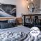 Alpenglow Lodge Queen Boho Studio by MVA
