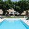 typical provencal mas with heated pool, 10 people, in the countryside of cavaillon, luberon, provence.