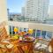 Luxury 2 min Beach with Balcony, Ocean view, Wifi, AC, SmartTV