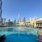 Luxurious 2 Bedroom apartment with Dubai Mall Fountain View facing Burj Khalifa