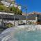 luxury apartment with garden jacuzzi and wellness