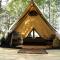 Glamping Tent with direct lake access