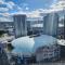 Modern High-Rise 1 Bedroom Condo with water view near stadiums