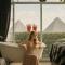 Jacuzzi pyramids view