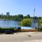 AJO Apartments - Alte Donau Lake or Garden View Balcony Studio - Self-Check-in