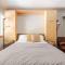 Super-Efficient Studio with Full Kitchen Balcony & Smart Sleeping Options