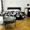 Black & White Apartment Prague by Wenceslas Square and Muzeum