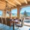Chalet Aconit, terrasse panoramique avec jacuzzi et sauna