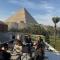 garden pyramid view