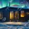 Lapland Landscape XXL Cabin with Nature View, Sauna, Fireplace & Kitchen, Sodankylä, Luosto, Fell Village