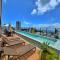 Studio Premium na Barra -Piscina, Rooftop e Praia a 400m