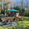 Galtee Glamping in wooden yurt