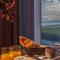 Panoramic Sea-View Family Appartment , Free Parking, Sleeps 6 , Walk to Beach, Station, & Town