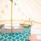 Glamping at Hay Festival