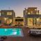 Annassa Experience Villa 2' walk from Almyrida beach