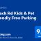 Beach Rd Kids & Pet Friendly Free Parking