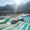 camping nature le Valenty Lot en vallée de la Dordogne toboggan géant piscine mini golf