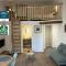 Appart cosy 52m2 Mezzanine Local à vélo à 300m du Canal du Midi Capestang