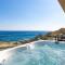 Aquamarine Luxury Suites - Stegna - Beachfront, Jacuzzi , Smart Home, Great View