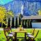 Chalet Bellevue Beautiful Waterfall view private Garden & free parking