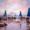 Blue Pyramids Eyes Hotel