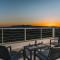 Naxos Cube Villa Panoramic Views Maisonette with Sea View 2 min walk to Plaka Beach