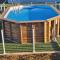 maison de campagne rénovée avec piscine