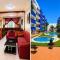 Spacious Family Apartment - Air Conditioning, Pool & Garden Views