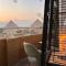 New Casablanca pyramids view