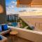 Sidi Rahal Blue View, Beachfront wide seaview with pool