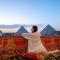 Bedouin Camp pyramids view INN