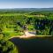 Złoty Potok Resort OFERTA LATO 2026 Domki nad Jeziorem Złotnickim Prywatna Plaża Camping Pokoje tuż przy Lesie oraz Restauracja