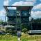B&B Veluwemeer, jacuzzi, swim spa, sauna, steam bath and sandy beach