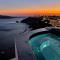Captain John Oia Cave Houses-Sunset,Volcano & Caldera Views