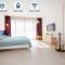 Grand studio avec climatisation, balcon proche gare centre ville