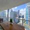 Centric 40thFloor Brickell Condo FREE parking by Palermo Home Miami