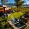 The Red Caboose Train Carriage