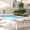 La Villa Lombardi en Champagne, avec piscine privée et jacuzzi