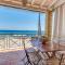 Seaview stone apartment in Ipsos Beach