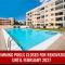 Fayser 108, 2 bedrooms, AC, steps to beach