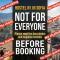 NOT FOR YOU! "No party & Many rules" Hostel N1 - Rigid Rules