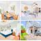 4BR house, 2 blocks from the beach