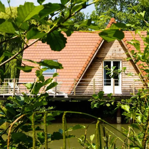 Les Lodges de Malbrough, hotel em Aire-sur-la-Lys
