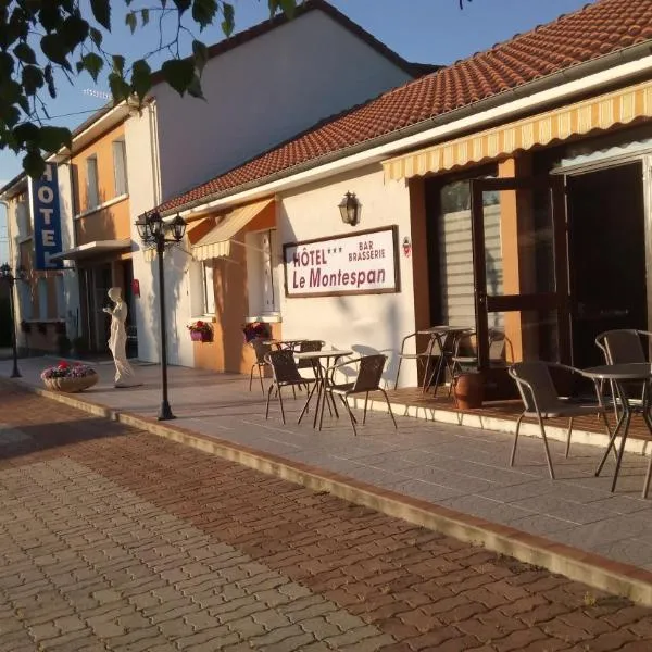 Hôtel Montespan, hotel di Lussac-les-Châteaux