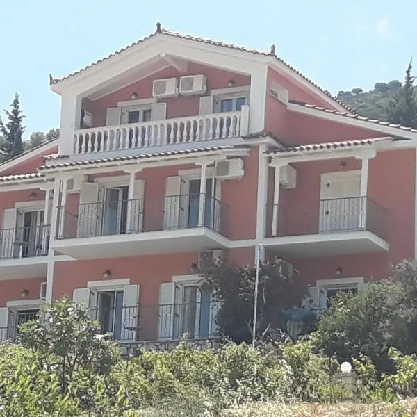 Myrtos Hotel、Divarataのホテル