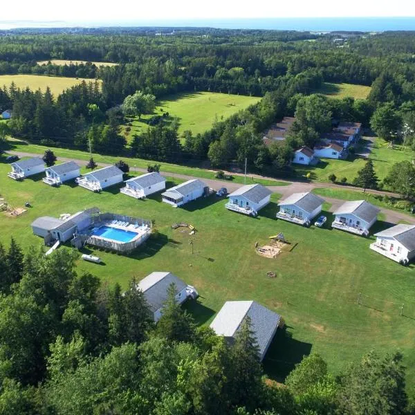 Hidden Acres Cottages, hotel v destinaci Cavendish