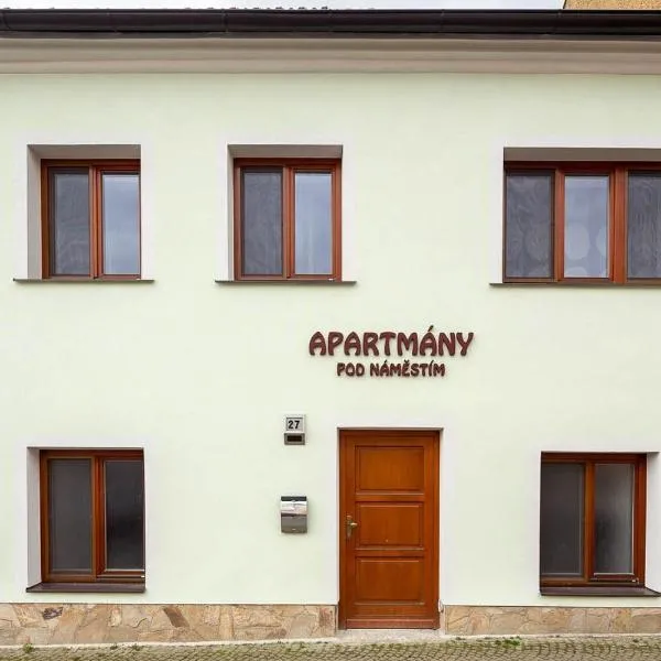 Apartmány Pod náměstím, hotel v destinaci Telč